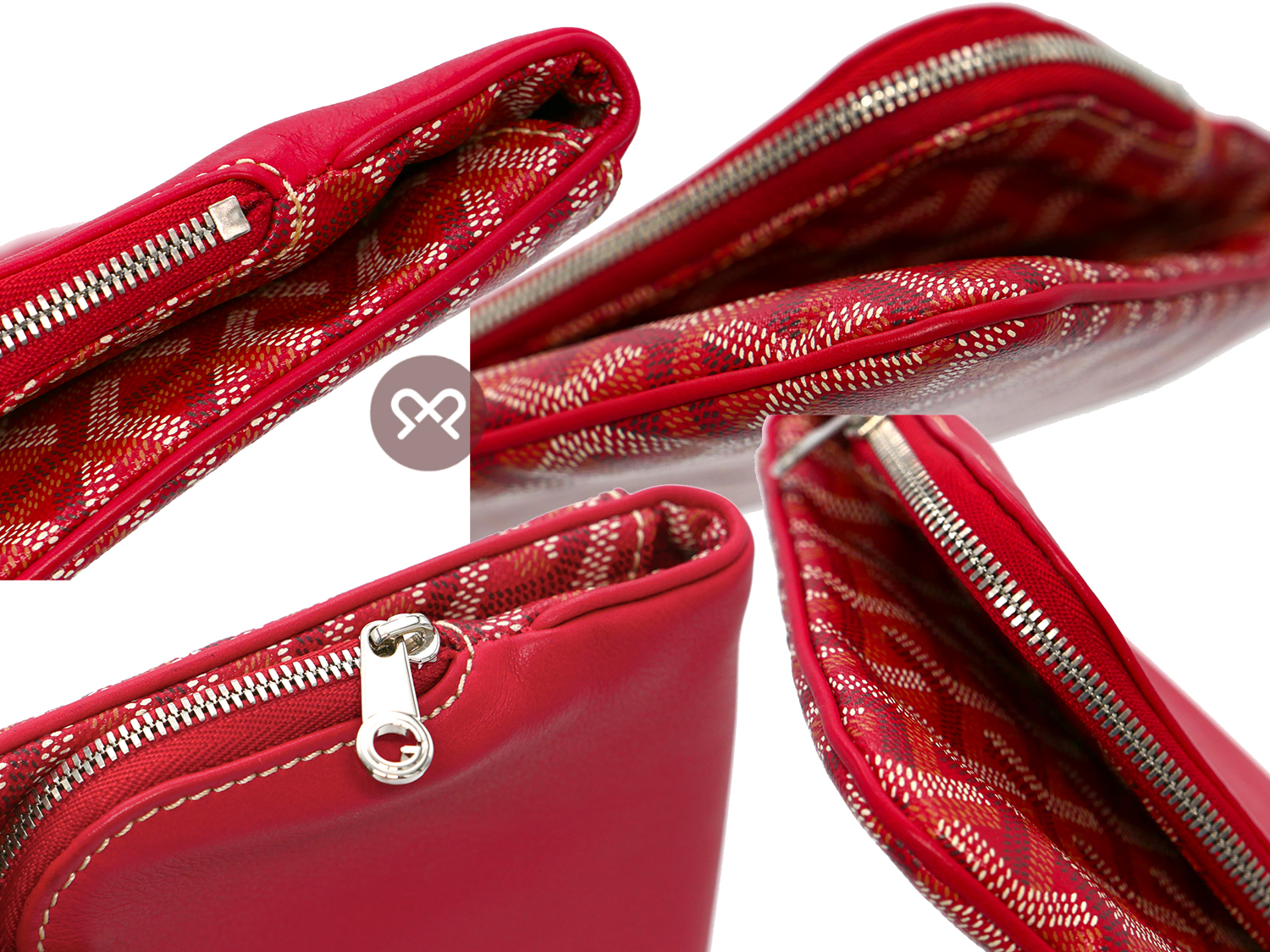 Goyard Rouge/ Red Sainte Marie Reversible Pochette Clutch-SAR120480 - Image 6