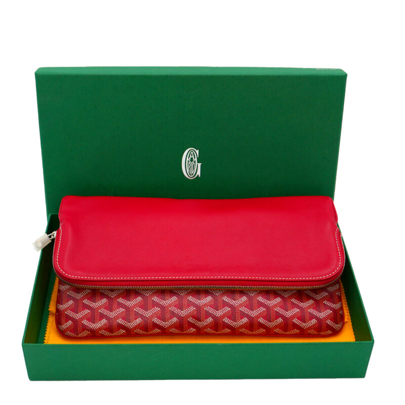 Goyard Rouge/ Red Sainte Marie Reversible Pochette Clutch-SAR120480