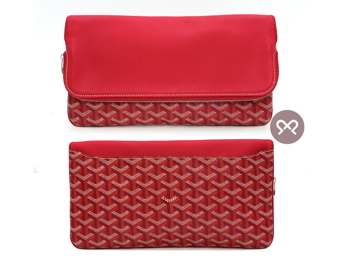 Goyard Rouge/ Red Sainte Marie Reversible Pochette Clutch-SAR120480 - Image 2
