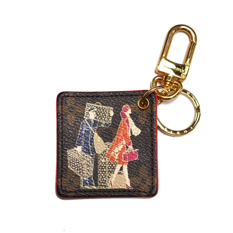 Louis Vuitton M66940 Monogram Excursion Trunks Bag charm and Key holder (RI1122)