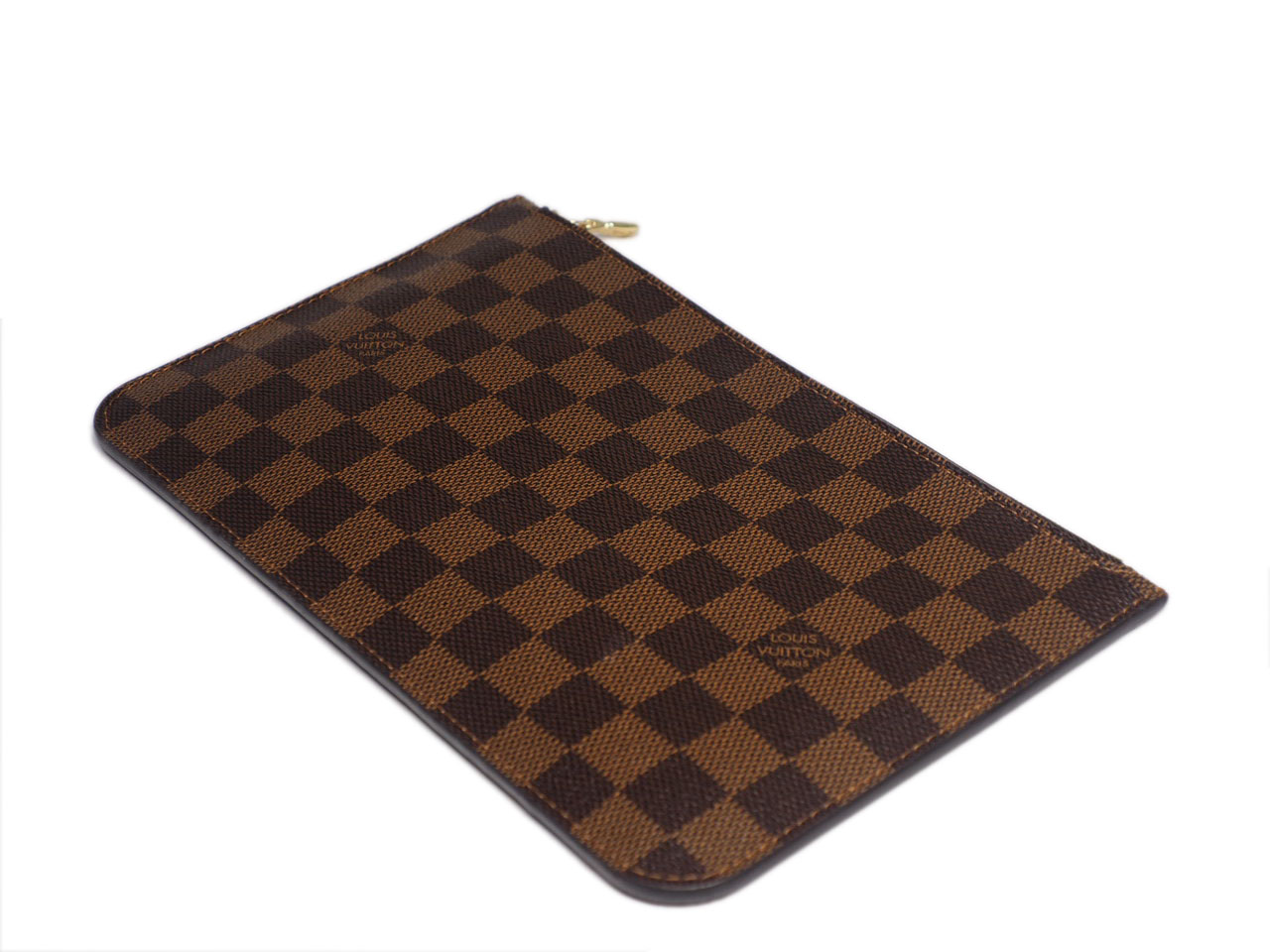 Louis Vuitton Damier Canvas Neverfull MM's Accessories Flat Pochette (AR4127) - Image 5