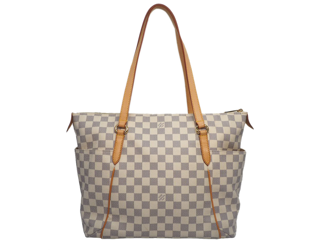Louis Vuitton N51262 Damier Azur Canvas Totally MM Document / Shopping Bag (AR2079) - Image 3