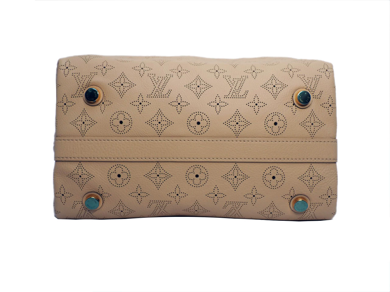 Louis Vuitton M93081 Beige Cirrus PM Mahina Leather (AR1101) - Image 4