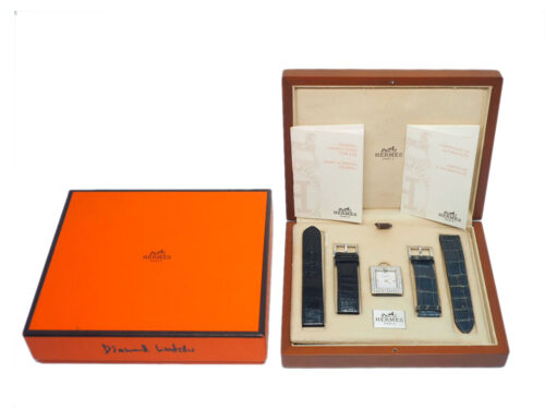 Hermes 1592763 Montre Belt Ladies Quartz Diamonds Watch, Model BE1.230