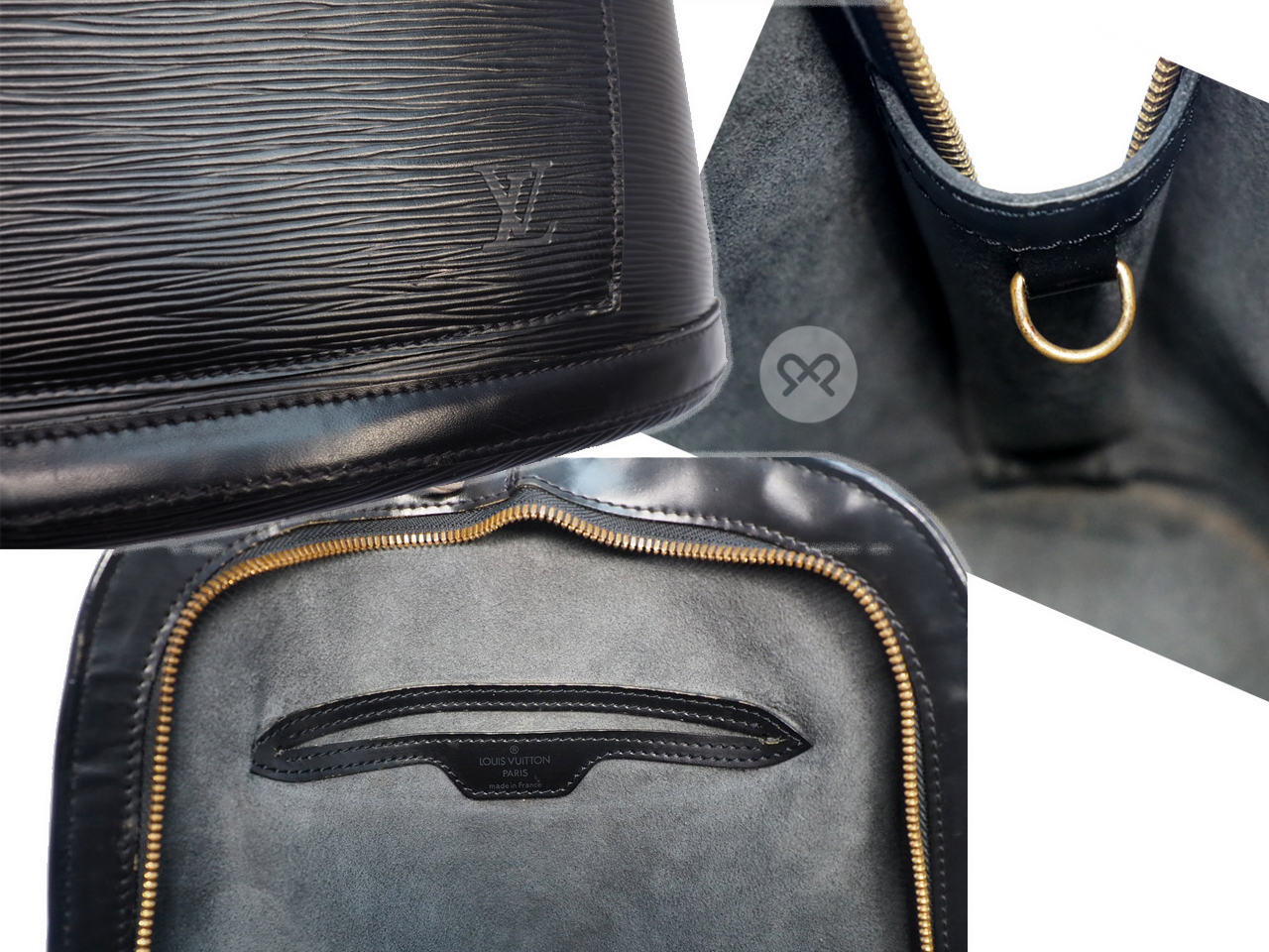 Louis Vuitton Vintage M52292 Black Epi Leather Gobelins Backpack (VI1917) - Image 13