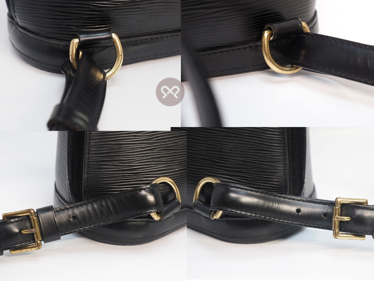 Louis Vuitton Vintage M52292 Black Epi Leather Gobelins Backpack (VI1917) - Image 15