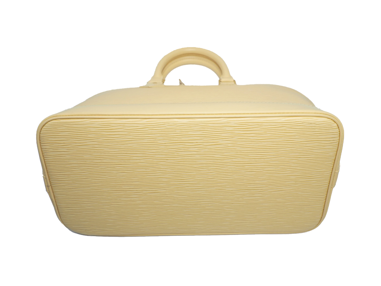 Louis Vuitton M5280J Ivory/ Vanilla Epi Leather Alma PM Tote Bag ( AR1010) - Image 4