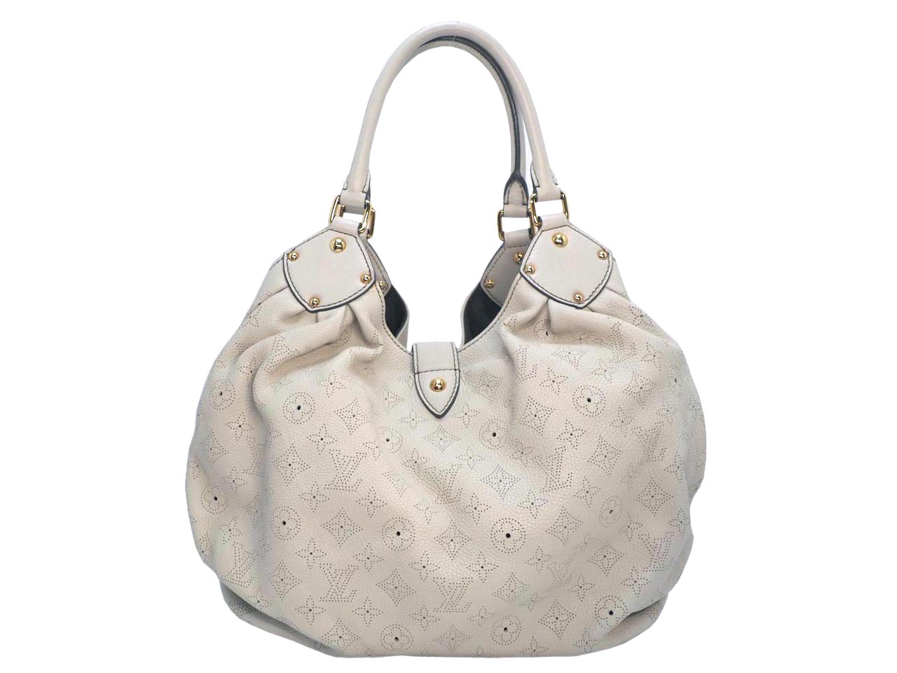 Louis Vuitton Mahina XL Off-White Leather Bag (RC0059) - Image 3