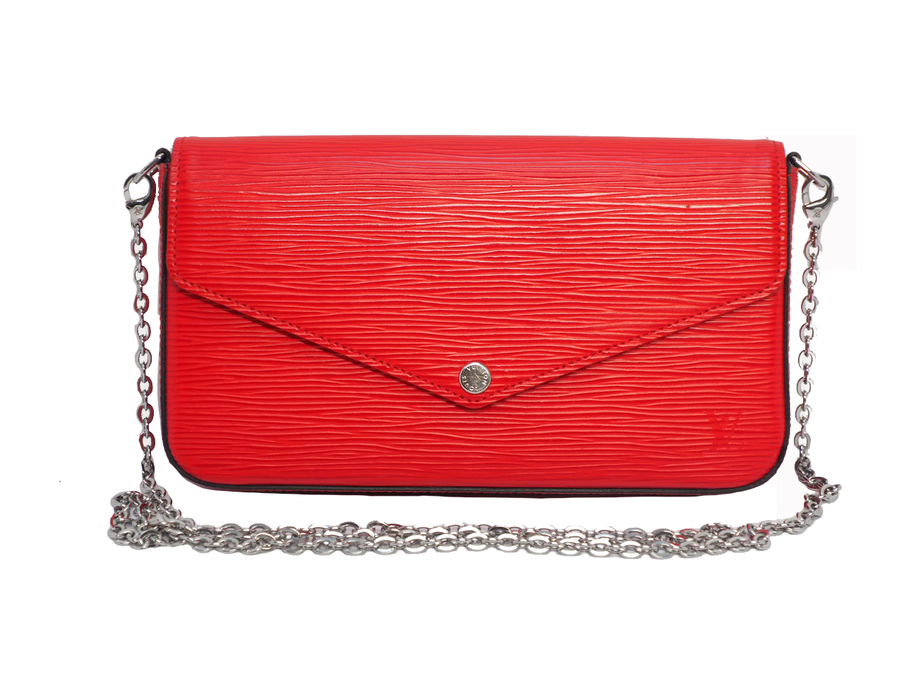 Louis Vuitton M41559 Red Epi Leather Felicie Pochette (TJ2108)