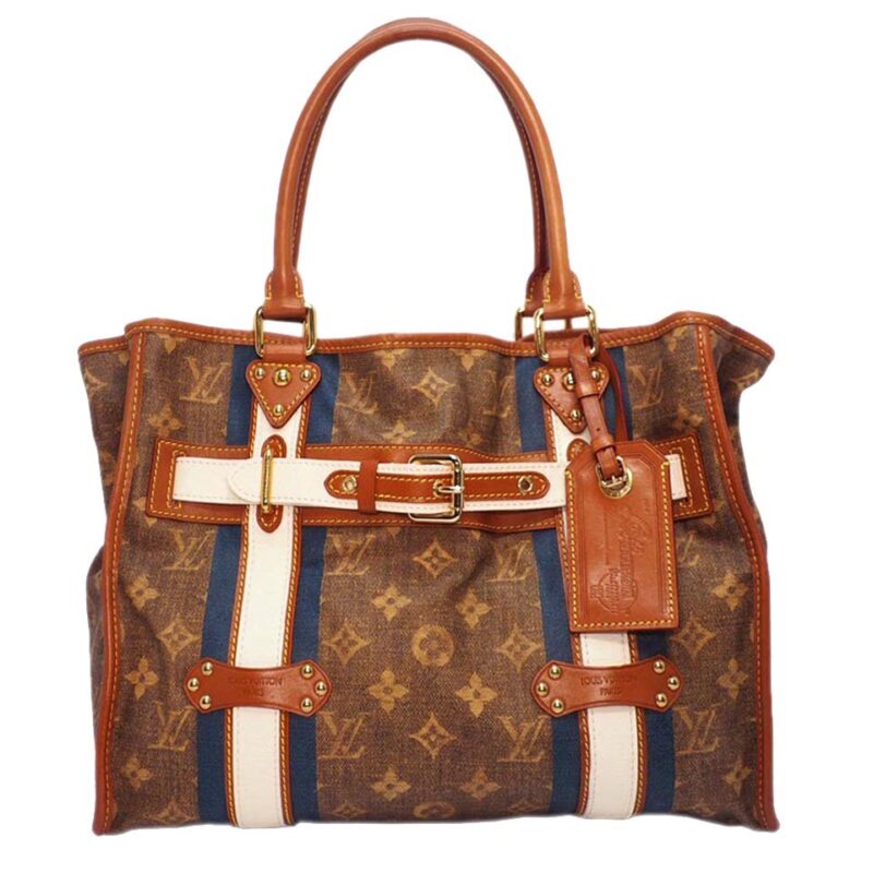 Louis Vuitton M56385 Limited Edition Monogram Tissue Payures GM Tote Bag (SR4077)