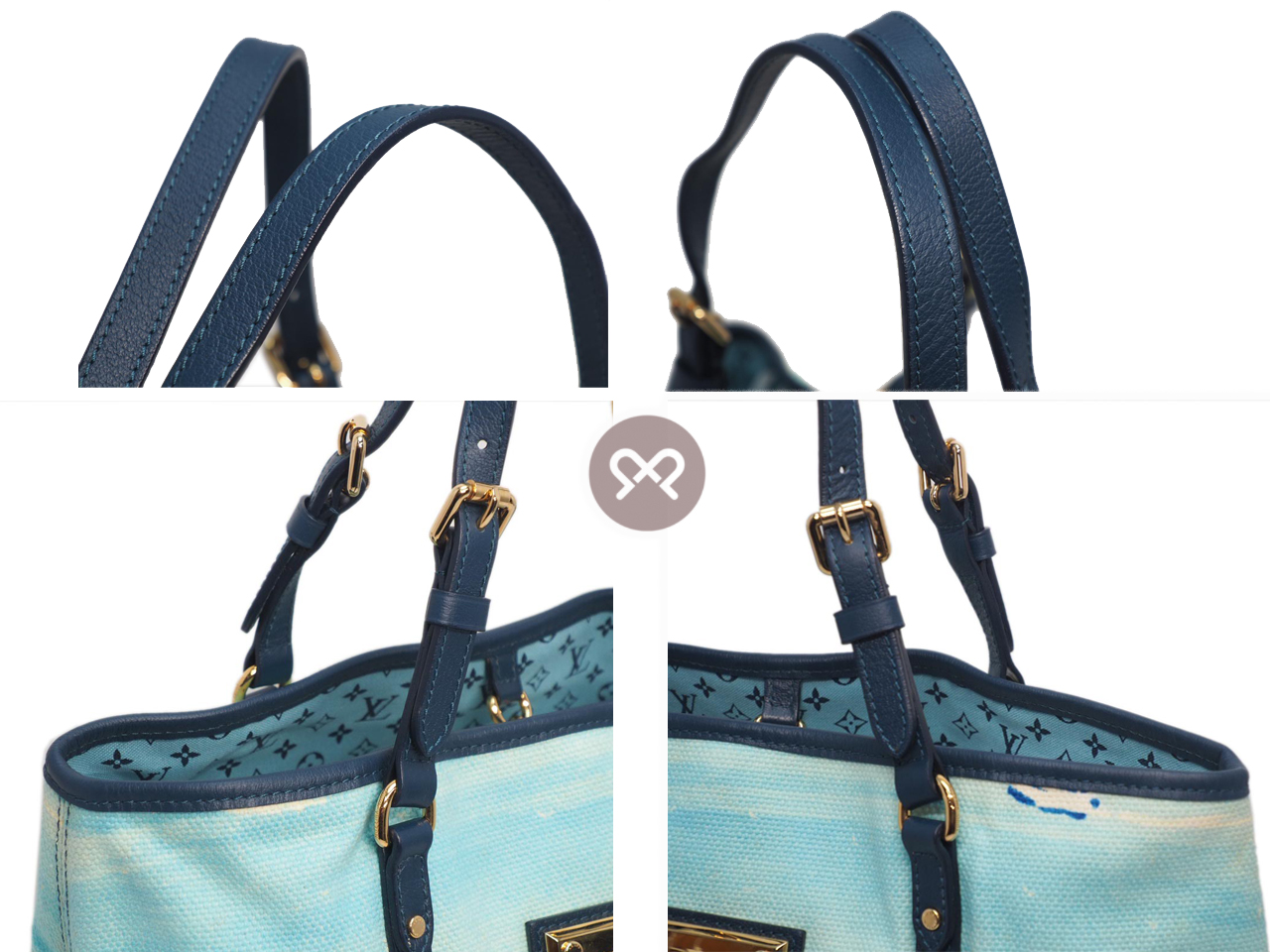 Louis Vuitton 2011 S/S Limited Edition M93772 Cruise Collection Eye All Hippo GM Tote bag (RC1151) - Image 9