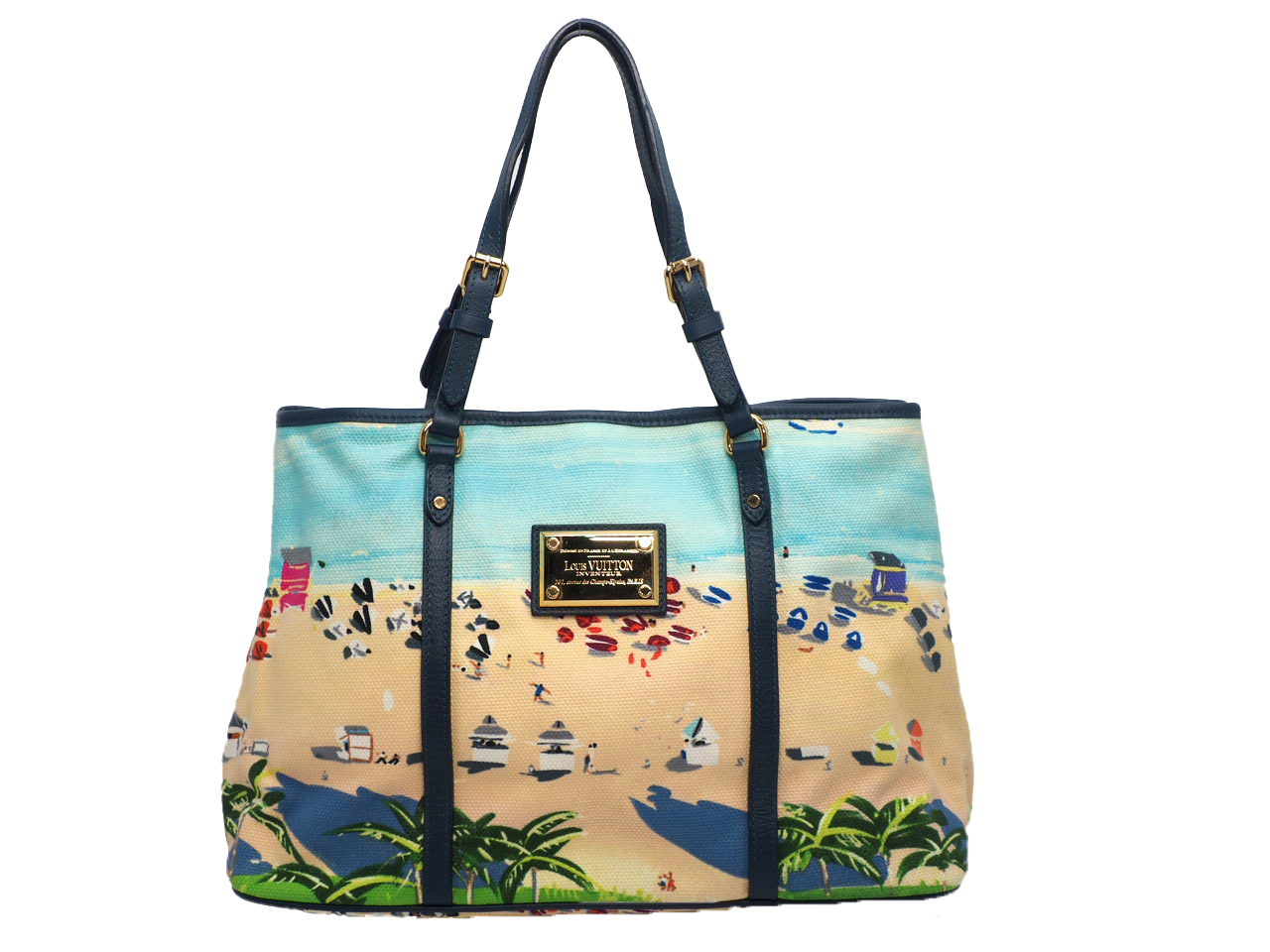 Louis Vuitton 2011 S/S Limited Edition M93772 Cruise Collection Eye All Hippo GM Tote bag (RC1151)