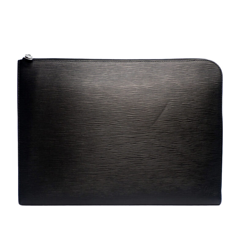 Louis Vuitton M64153 Black Epi Leather Pochette Jour GM (TN3198)