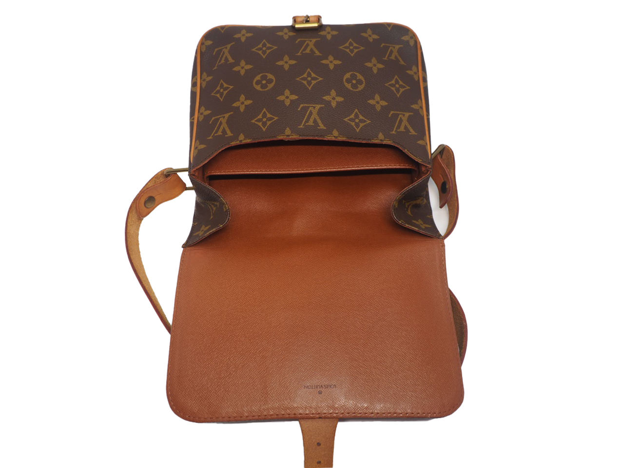 Louis Vuitton M51253 Vintage Monogram Canvas Cartouchiere MM Bag (SL0970) - Image 6