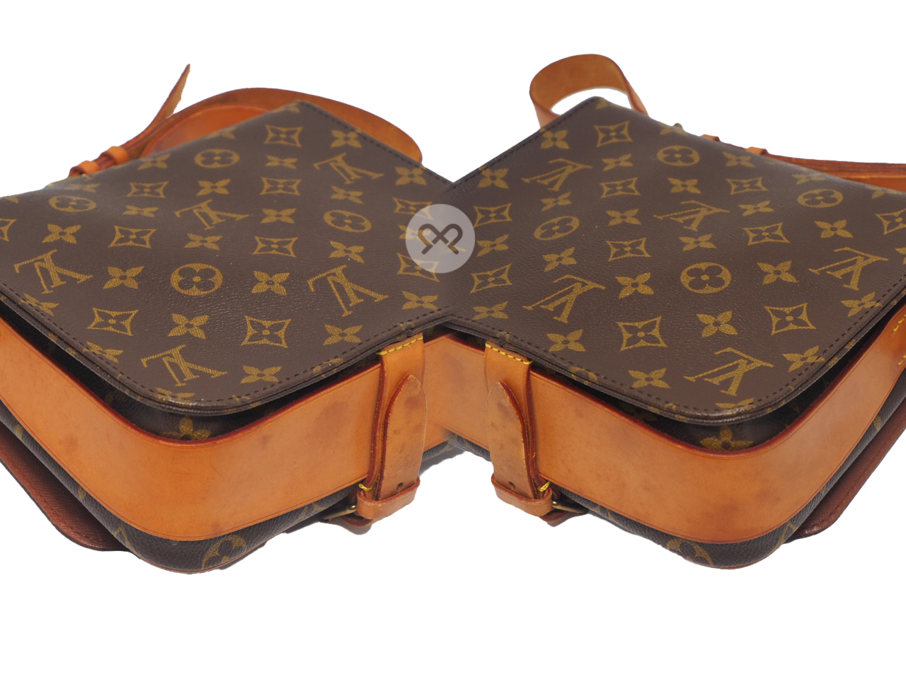 Louis Vuitton M51253 Vintage Monogram Canvas Cartouchiere MM Bag (SL0970) - Image 10
