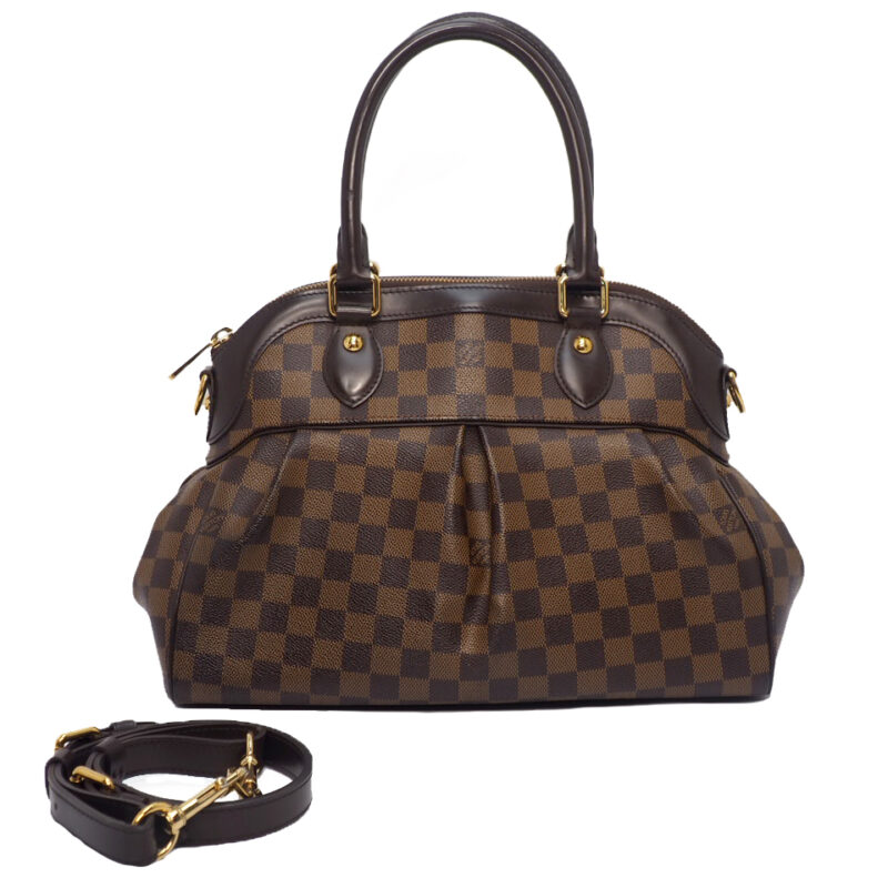 Louis Vuitton N51997 Damier Trevi PM Tote/ Shoulder Bag (TJ2132)