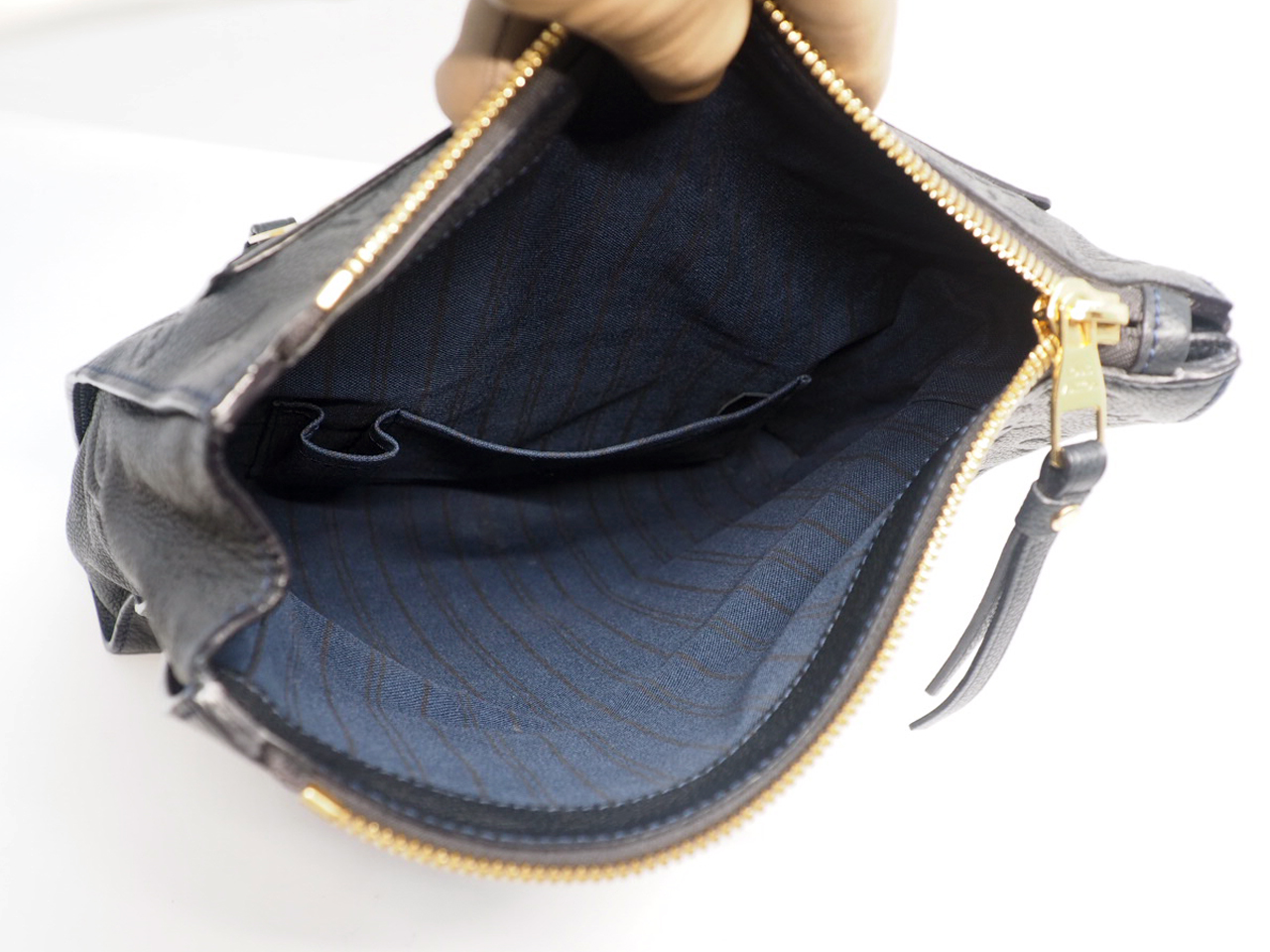 Louis Vuitton M93425 Bleu Infin Monogram Empreinte Petillante Clutch (TR3180) - Image 8