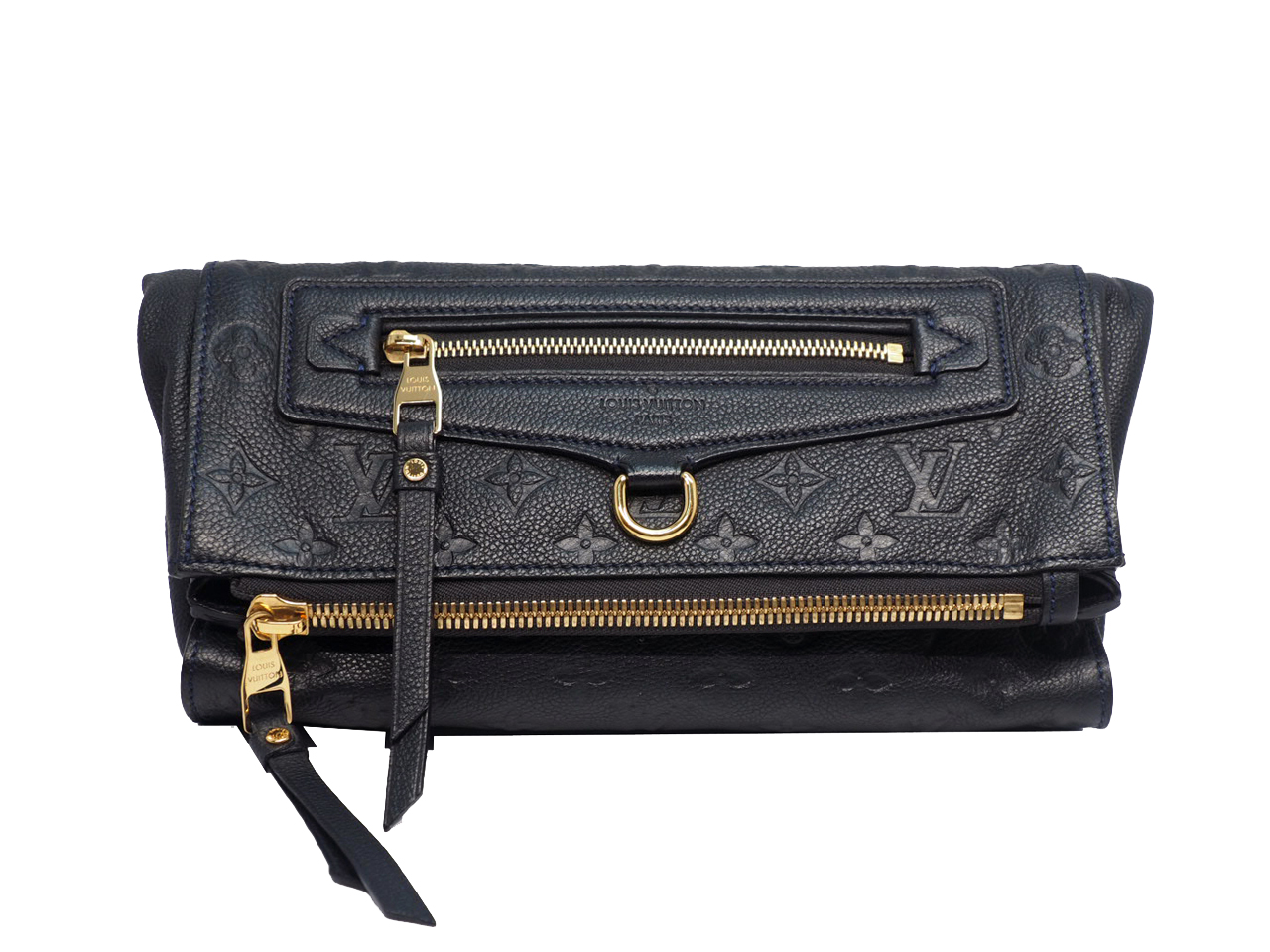 Louis Vuitton M93425 Bleu Infin Monogram Empreinte Petillante Clutch (TR3180)