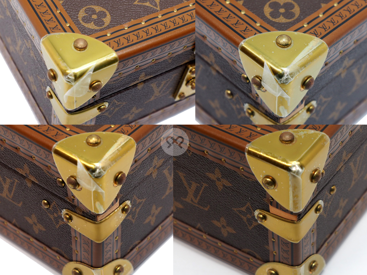 Louis Vuitton M20040 Monogram Canvas/ ROUGE COFFRET JOAILLERIE Jewellery Case (MS4129) - Image 6