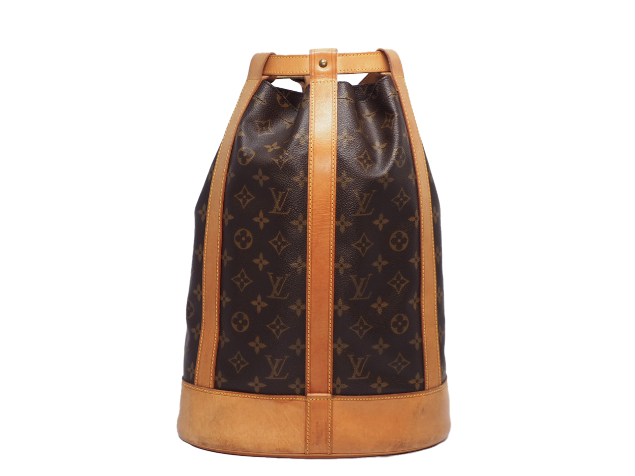 Louis Vuitton M42243 Monogram Canvas Randonnee Backpack/ Shoulder Bag (AS0977)
