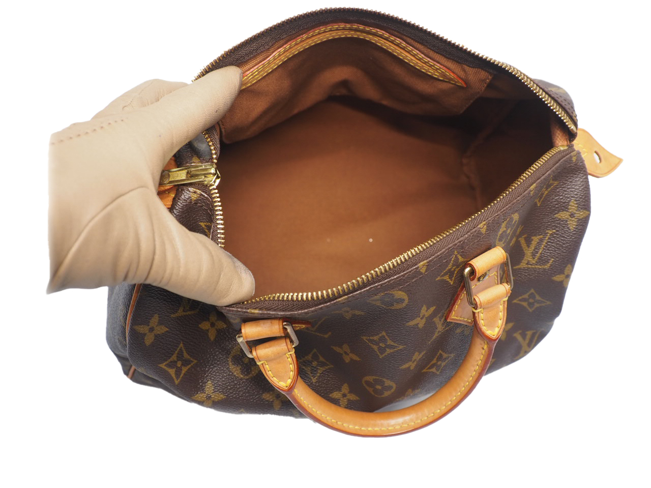 Louis Vuitton M41526 Monogram Canvas Speedy 30 Tote Bag ( MB2097) - Image 7