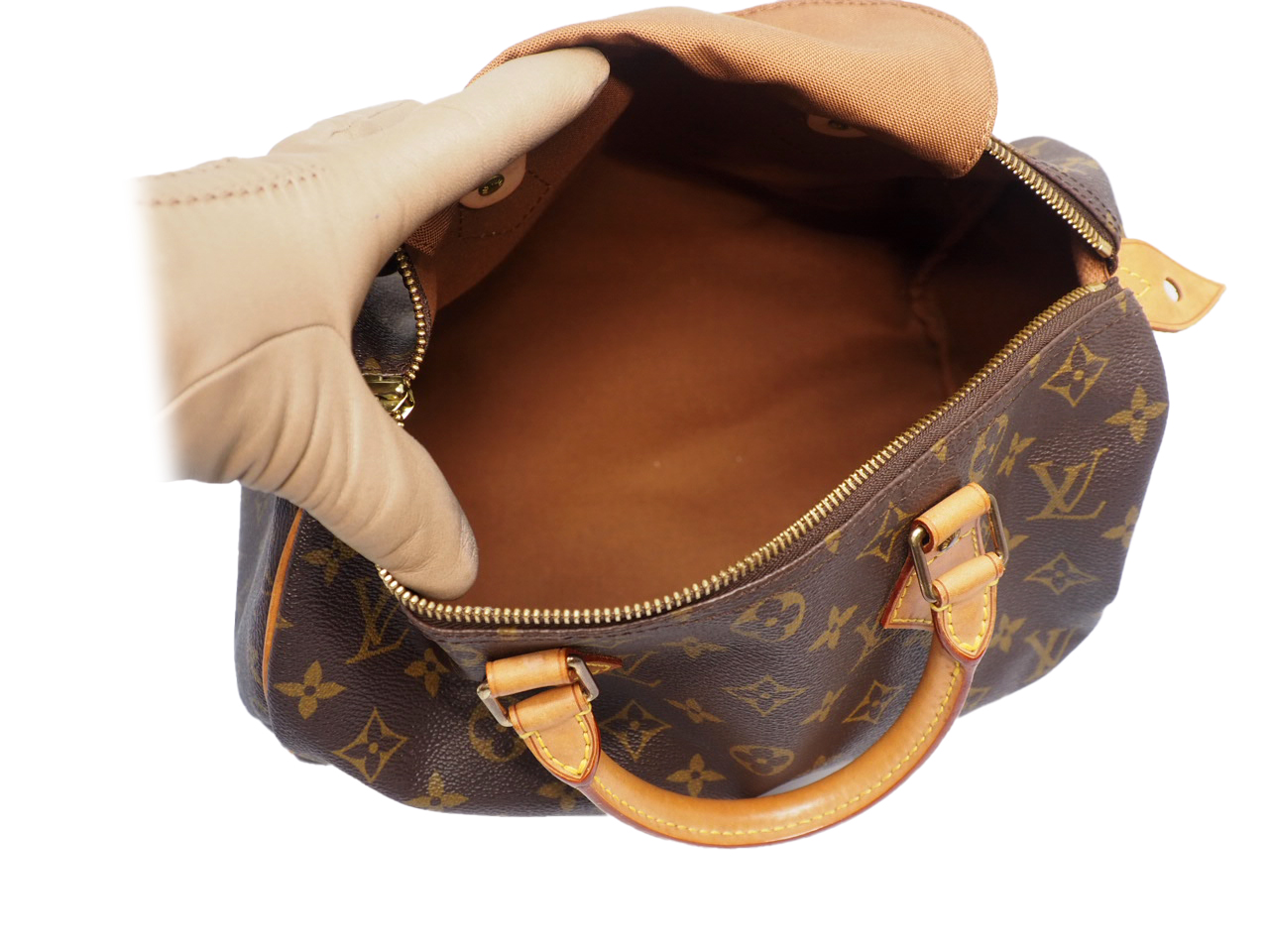 Louis Vuitton M41526 Monogram Canvas Speedy 30 Tote Bag ( MB2097) - Image 8
