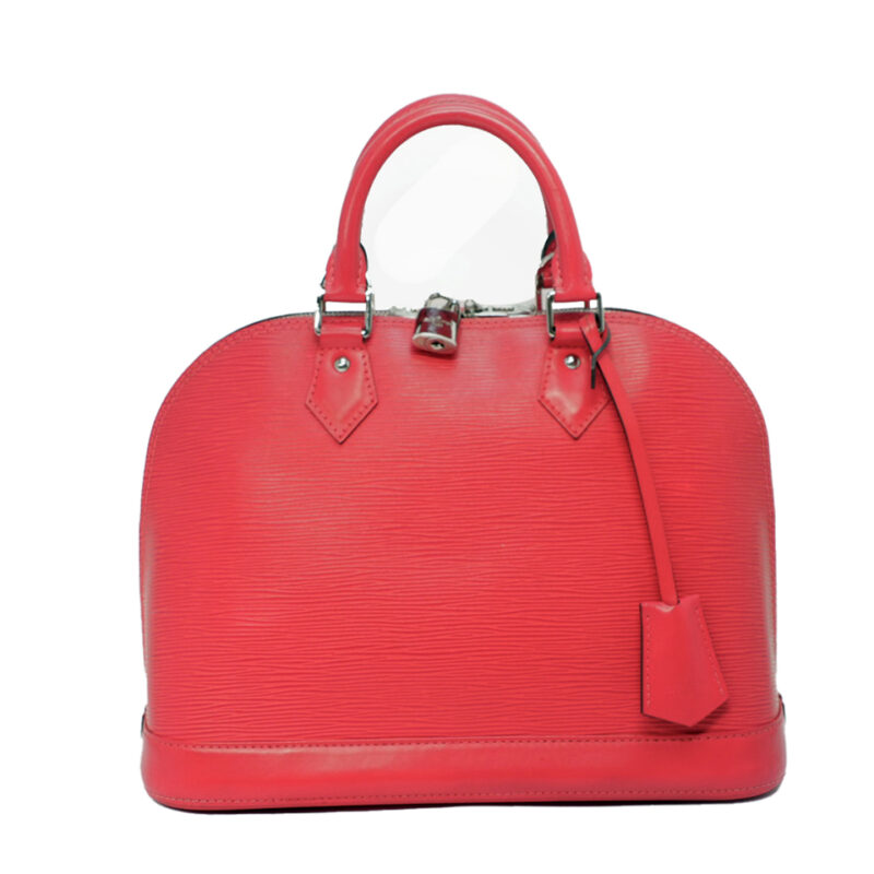 Louis Vuitton M4030M Rubis/ Ruby Epi Leather Alma Tote Bag ( FL0165)