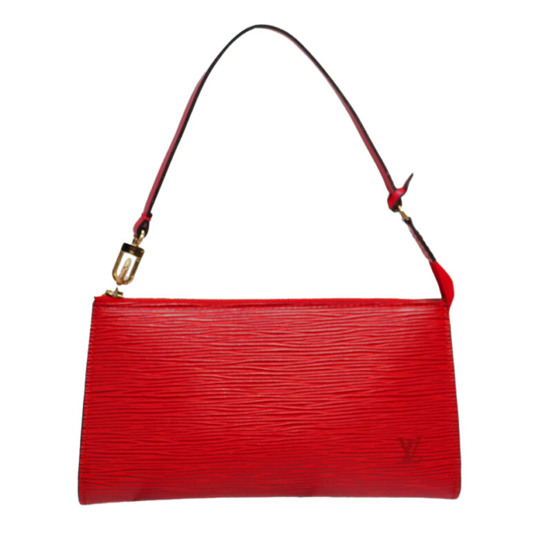 Louis Vuitton M52957 Epi Leather Red Accessories Pouch (AR0956)