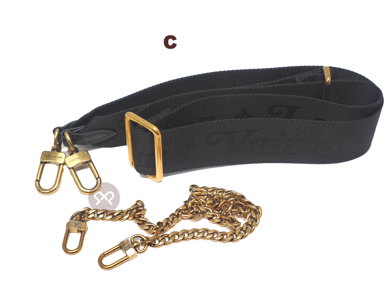 Louis Vuitton M56461 Black Calf Leather New Wave Multi Pochette Handbag - Image 8