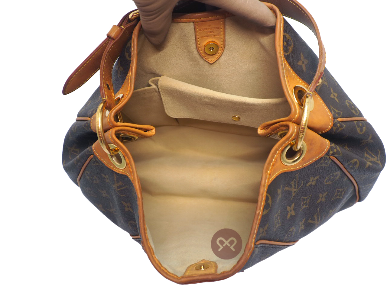 Louis Vuitton M56382 Monogram Canvas M56382 Galliera PM (MI1029) - Image 9