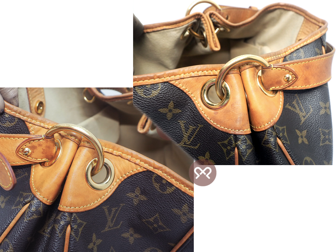 Louis Vuitton M56382 Monogram Canvas M56382 Galliera PM (MI1029) - Image 7