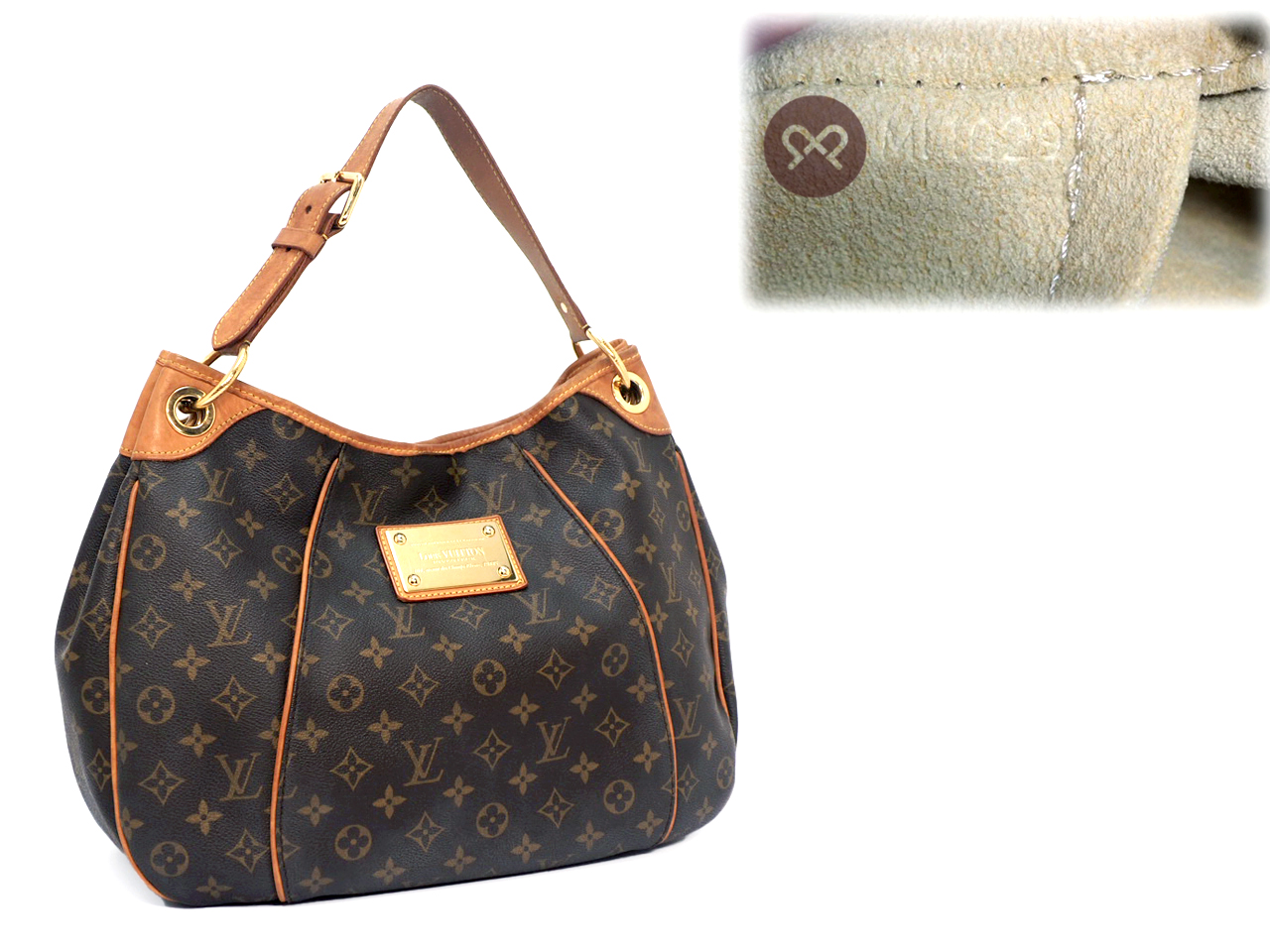 Louis Vuitton M56382 Monogram Canvas M56382 Galliera PM (MI1029) - Image 2