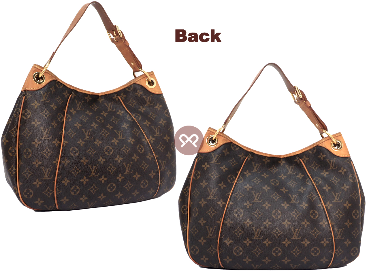 Louis Vuitton M56382 Monogram Canvas M56382 Galliera PM (MI1029) - Image 3
