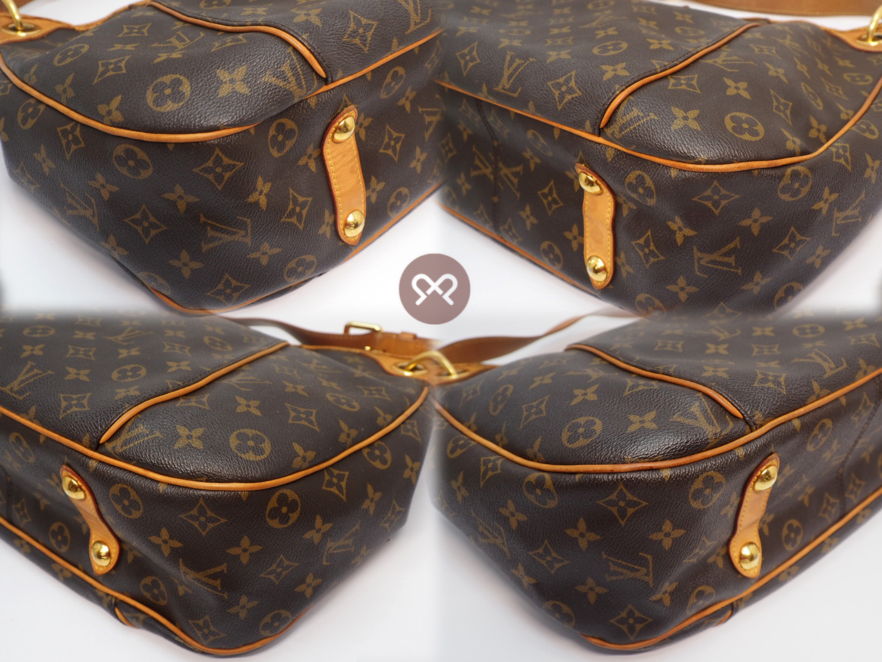 Louis Vuitton M56382 Monogram Canvas M56382 Galliera PM (MI1029) - Image 6