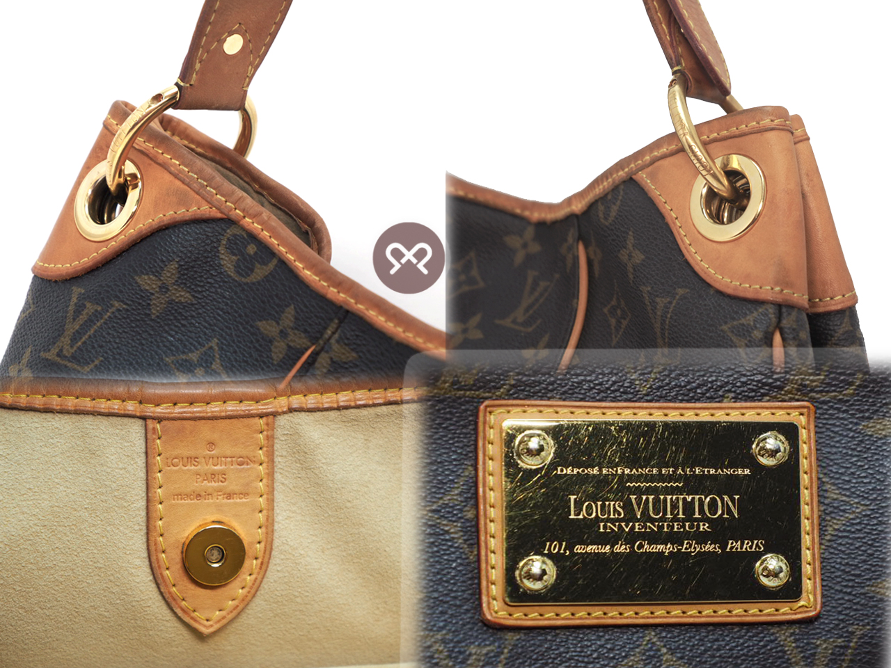 Louis Vuitton M56382 Monogram Canvas M56382 Galliera PM (MI1029) - Image 8