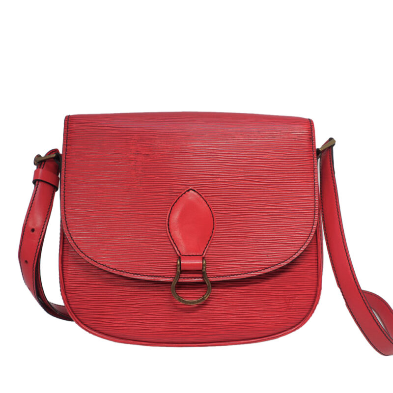 Louis Vuitton M52197 Red Epi Leather Saint-Cloud GM Bag ( VI0910)