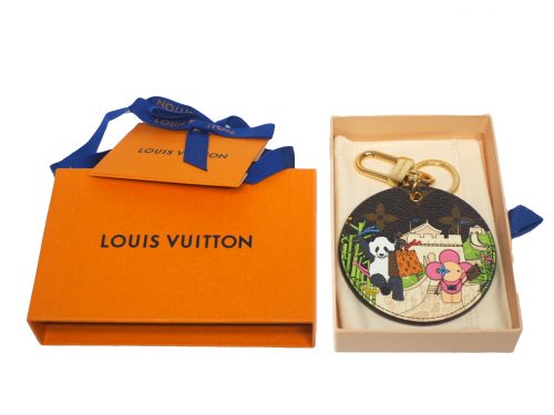 Christmas Limited Collection! Louis Vuitton M0050 Illustre China Wall XMAS Bag Charm and Key Holder- (BC1211)