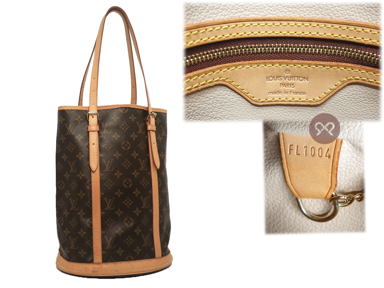 Louis Vuitton M42236 Monogram Canvas Large Bucket GM (FL1004) - Image 2
