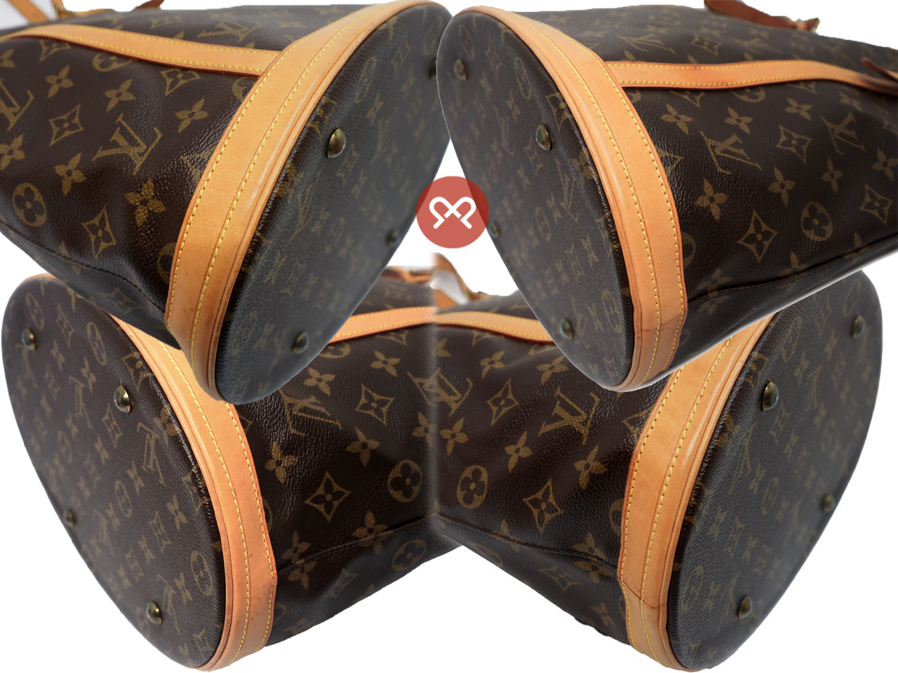 Louis Vuitton M42236 Monogram Canvas Large Bucket GM (FL1004) - Image 4