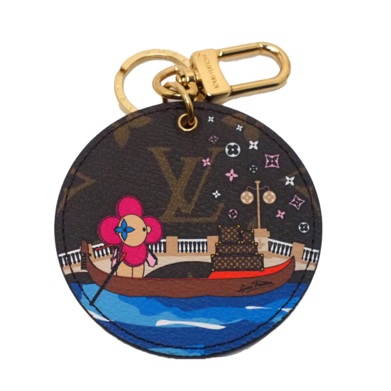 Christmas Limited Collection! Louis Vuitton M68652 Vivienne Xmas Bag Charm and Key Holder -Venice design (DI1109)