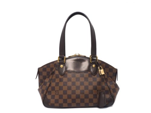 Louis Vuitton N41117 Damier Ebene Verona PM Shoulder Bag (DU0141)