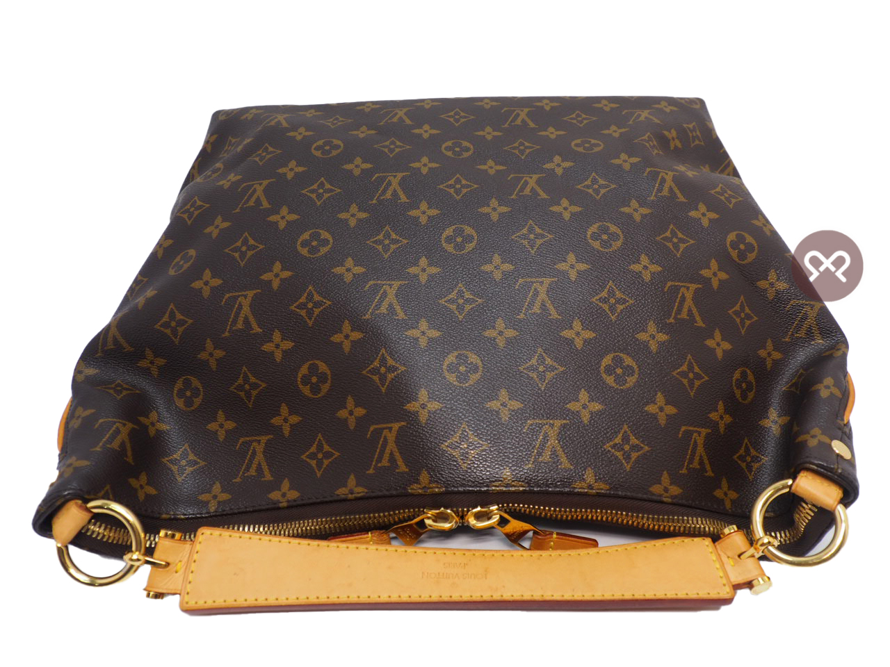 Louis Vuitton M40586 Monogram Canvas Sully PM Hobo Shoulder Bag (TJ3172) - Image 4