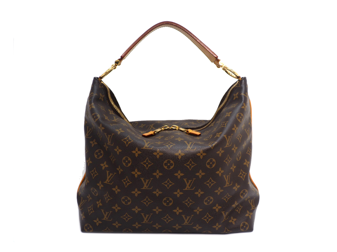 Louis Vuitton M40586 Monogram Canvas Sully PM Hobo Shoulder Bag (TJ3172)