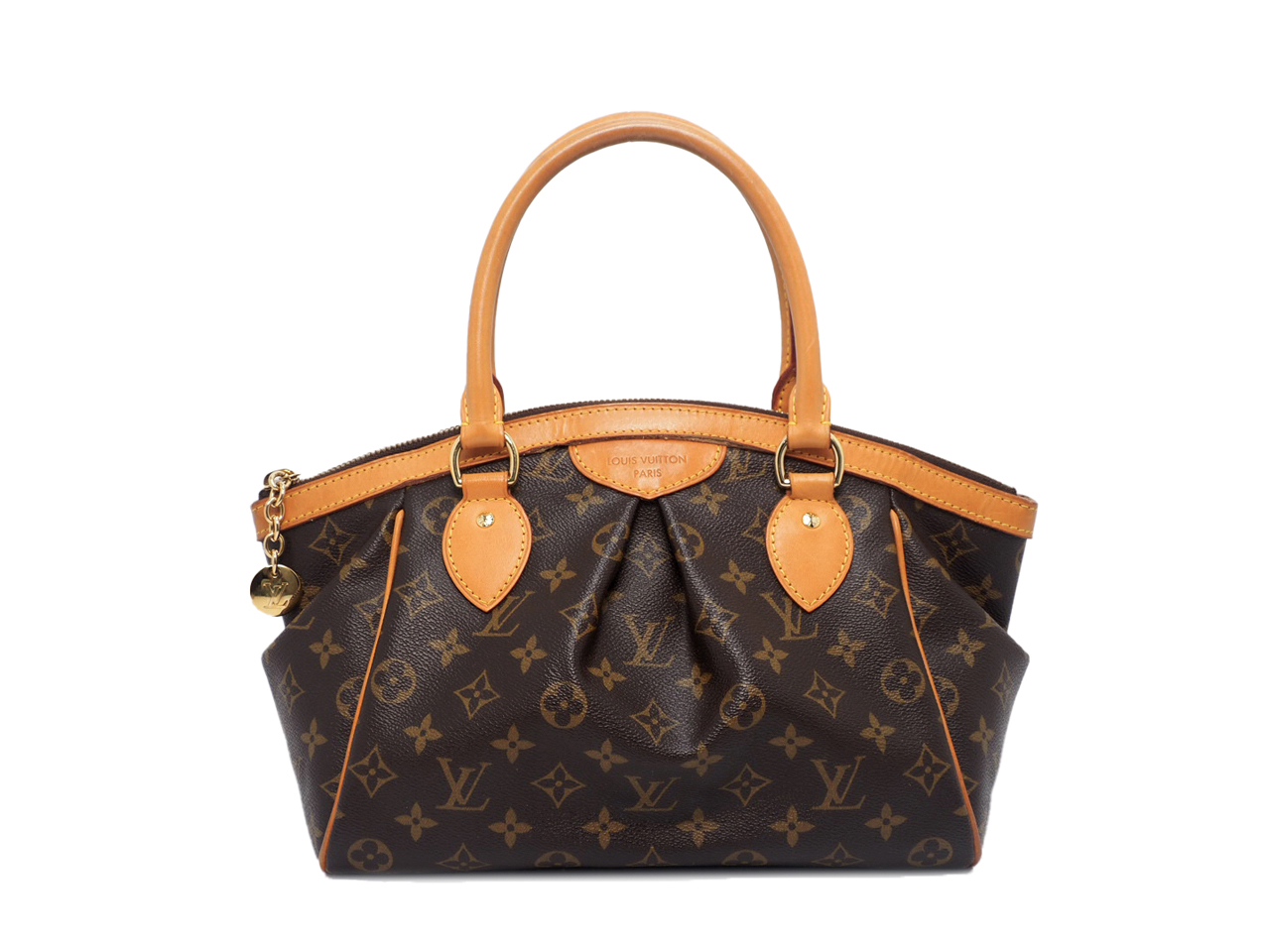 Louis Vuitton M40143 Monogram Canvas Tivoli PM Tote Bag (VI0161)