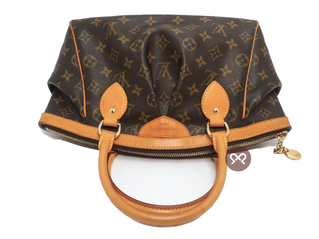 Louis Vuitton M40143 Monogram Canvas Tivoli PM Tote Bag (VI0161) - Image 5