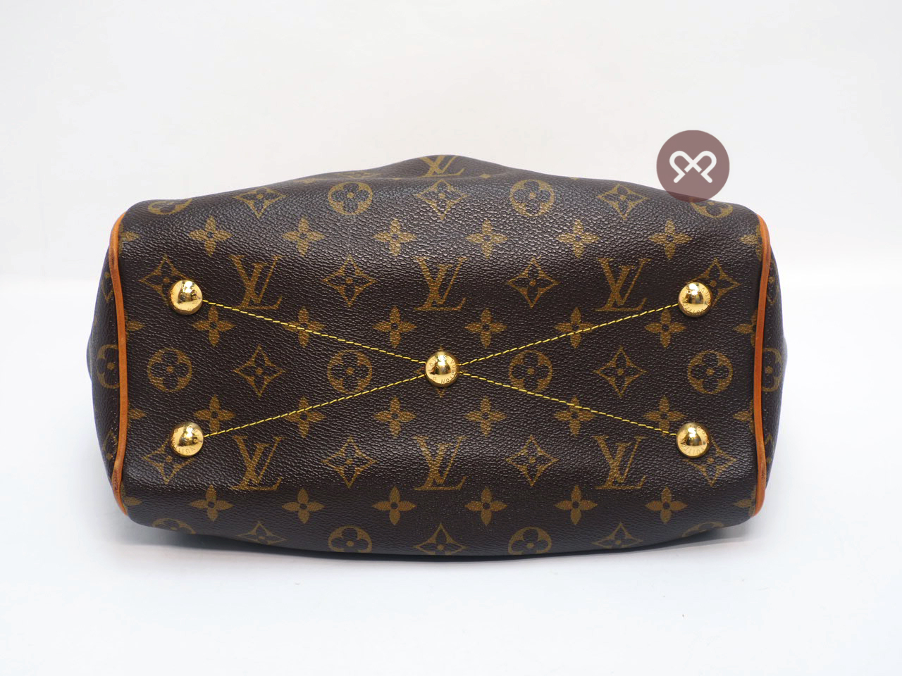 Louis Vuitton M40143 Monogram Canvas Tivoli PM Tote Bag (VI0161) - Image 4