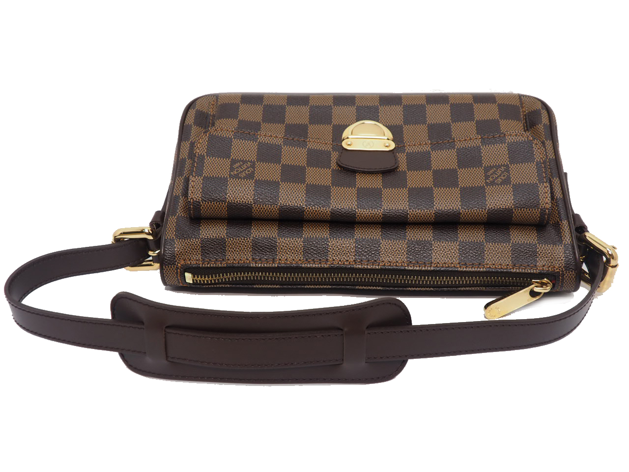 Louis Vuitton N60006 Damier Ebene Canvas Ravello GM Shoulder Bag (VI0036) - Image 4