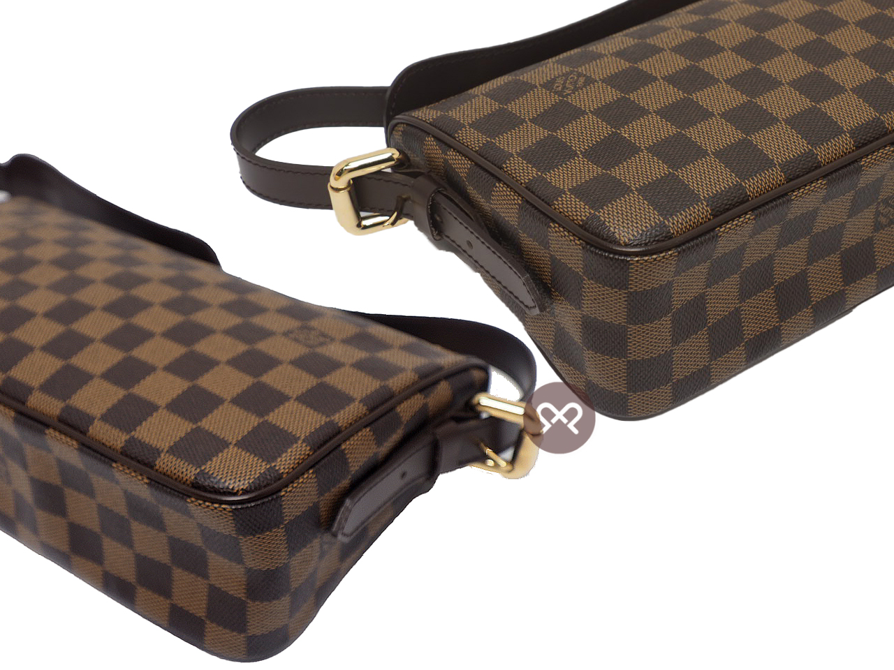 Louis Vuitton N60006 Damier Ebene Canvas Ravello GM Shoulder Bag (VI0036) - Image 8
