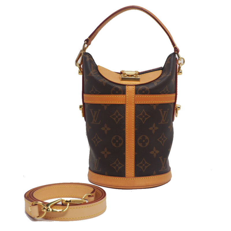 Louis Vuitton M43587 Monogram Canvas Duffle Tote/ Crossbody bag