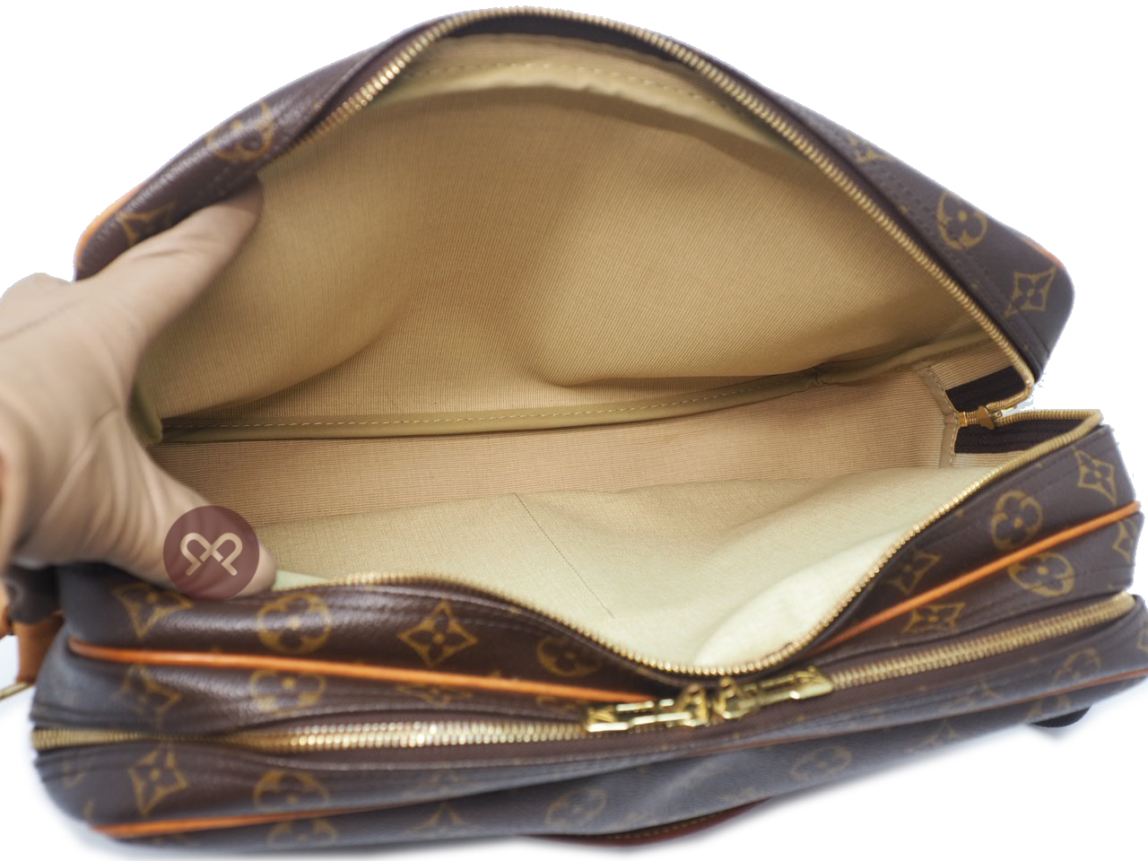 Louis Vuitton M45252 Monogram Canvas Reporter GM Messenger Bag (SP0094) - Image 10